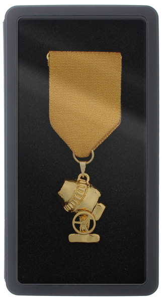 nDárkový pozlacený odznak nebo medaile s názvem řád zlaté míchačky, potěší vašeho partnera, rodiče, šéfa či kamaráda.