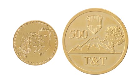Zlato, pamětní mince